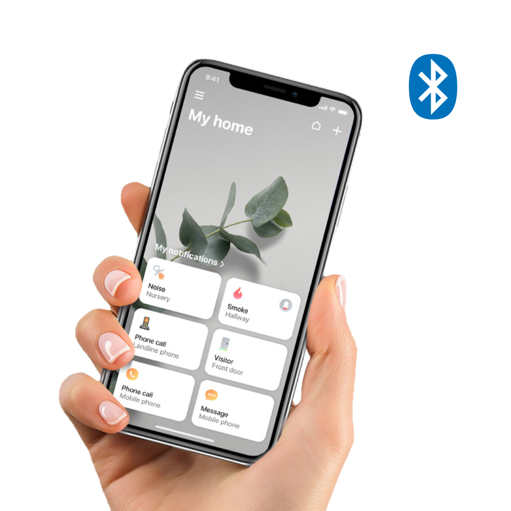 Baby Monitor System with Bluetooth Bridge and Watch Receiver