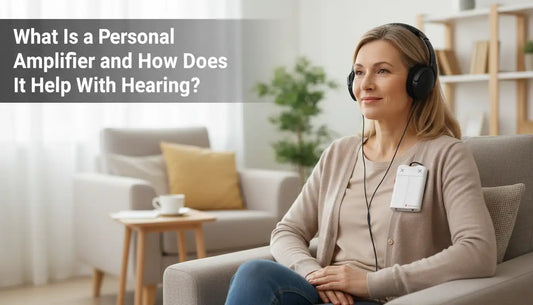 Image of Bellman® Personal Hearing Amplifiers, illustrating how they enhance hearing for better communication and sound clarity.