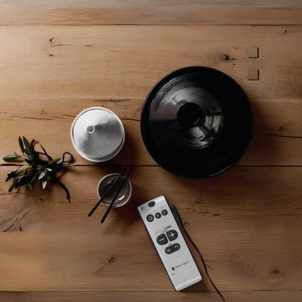 Personal Hearing Amplifier Displayed in Coffee Shop