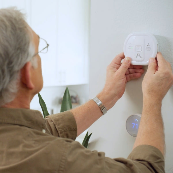 Carbon Monoxide Alarm for the Hearing Challenged 