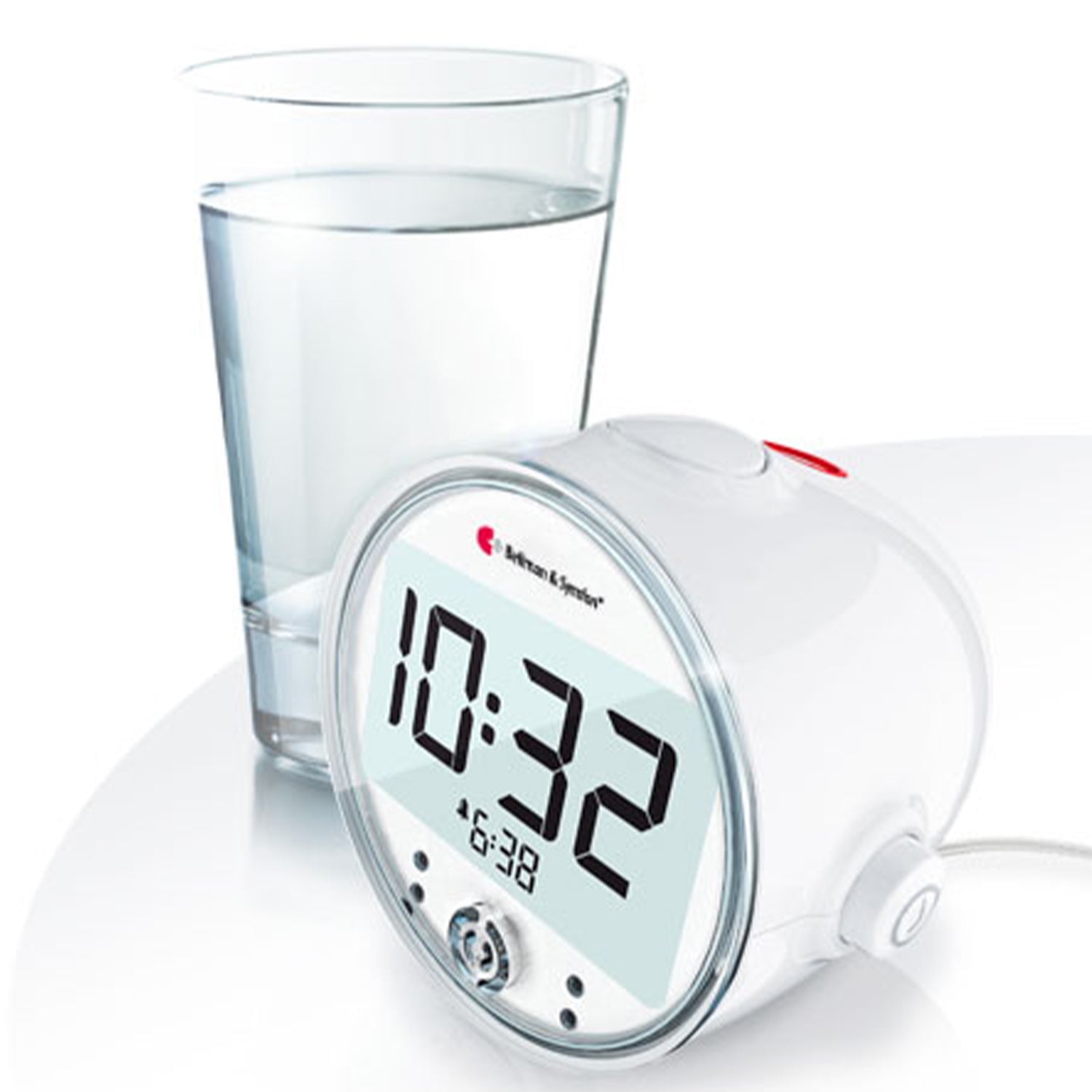 ADA-Ready Bed Shaker Alarm Clock for Compliance and Guest Safety