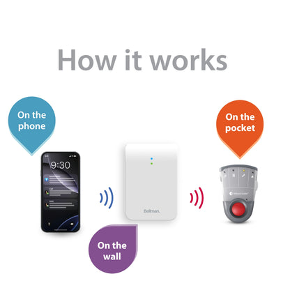 Phone System with Bluetooth Bridge and Pager Receiver