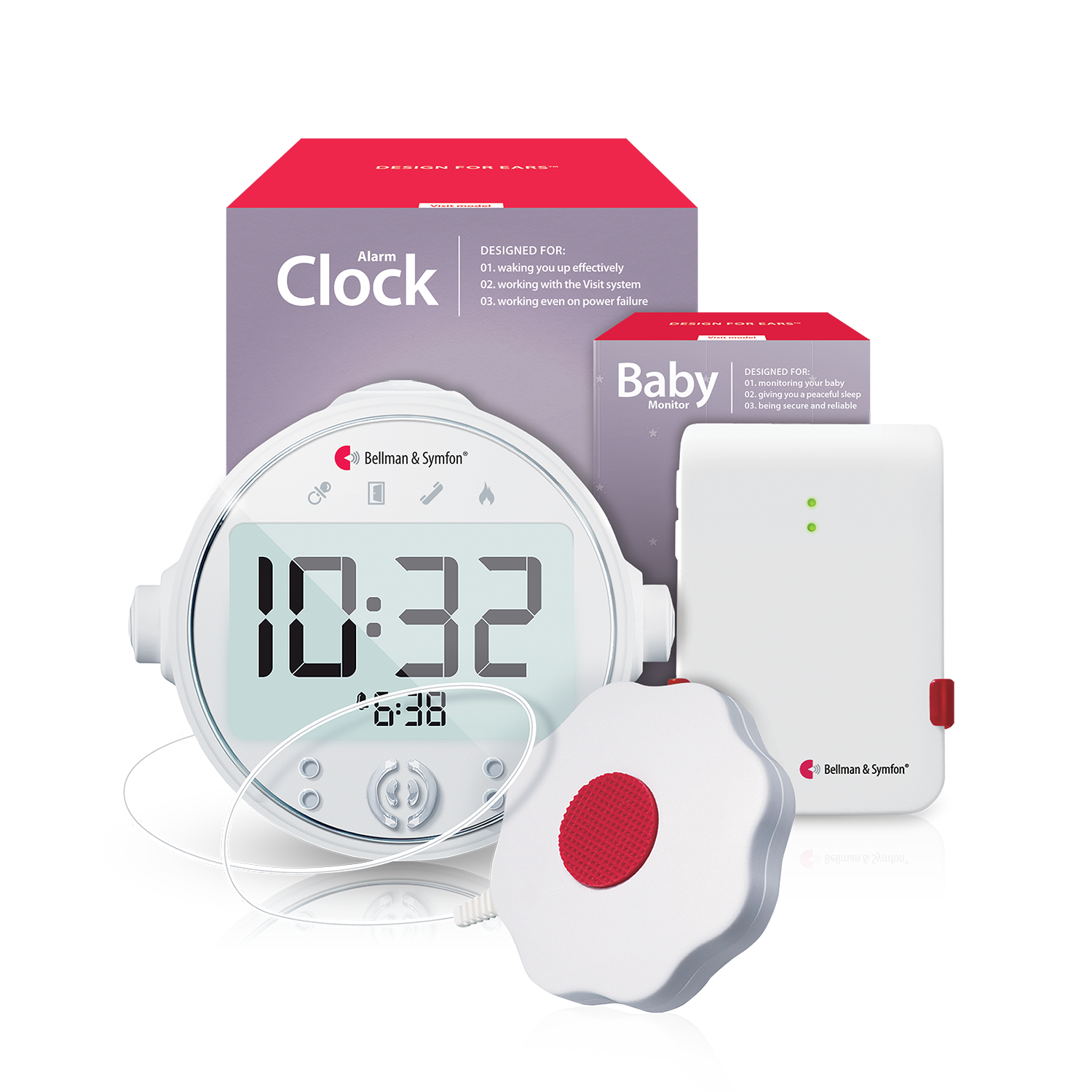 Baby Alarm for Deaf Parents: Wake up With Confidence – Bellman & Symfon