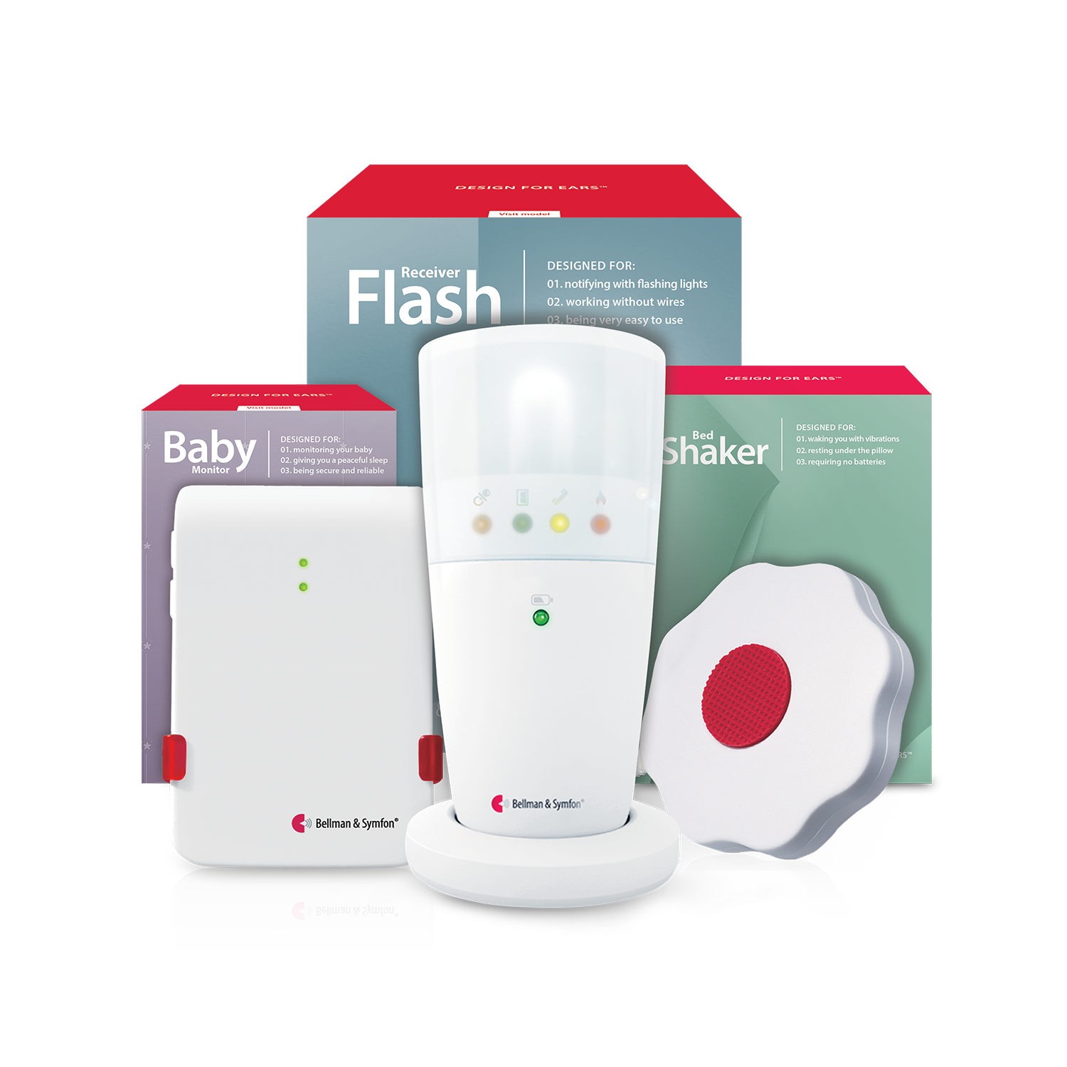 Vibrating Baby Monitor with Bed Shaker Alerts – Bellman & Symfon