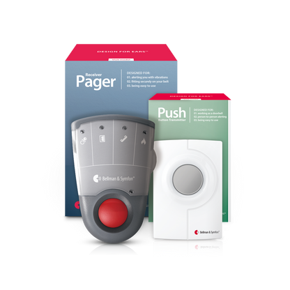 Push Button System with Standalone Pager Receiver