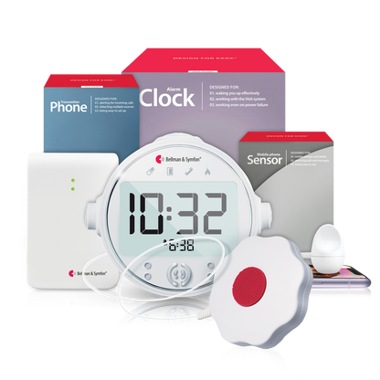 Phone System with Alarm Clock and Bed Shaker.