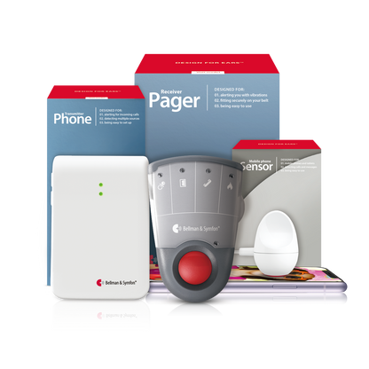 Phone System with Standalone Pager Receiver