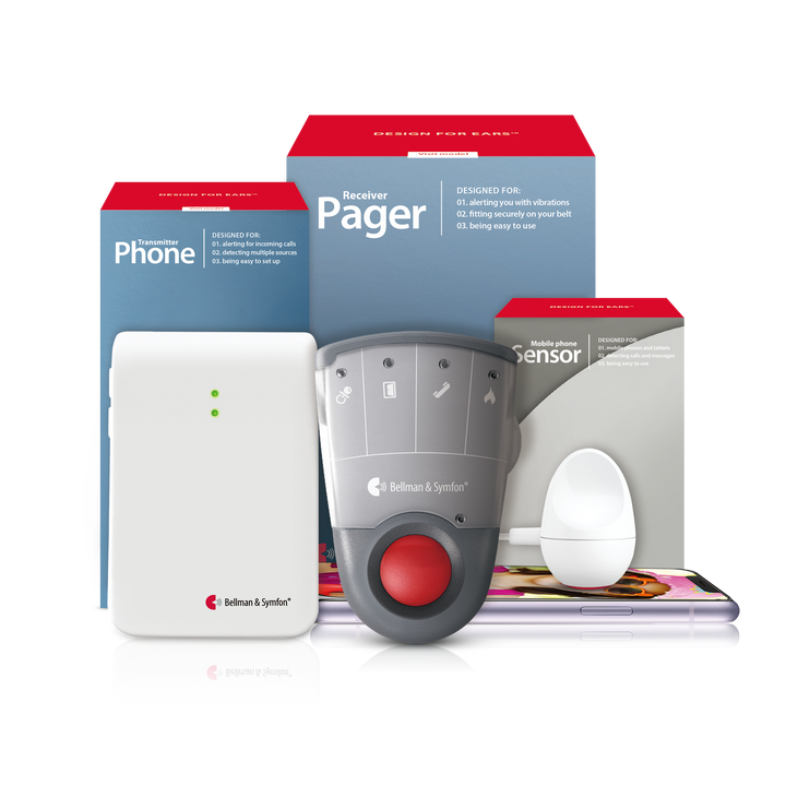 Phone System with Standalone Pager Receiver