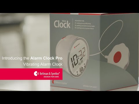 Bed Shaker Alarm Clock for Heavy Sleepers & Deaf People – Bellman USA