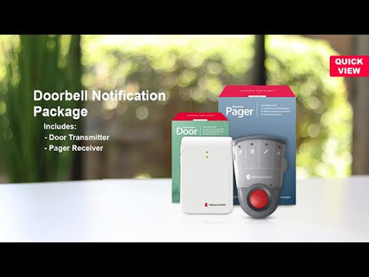 Doorbell System with Standalone Pager Receiver