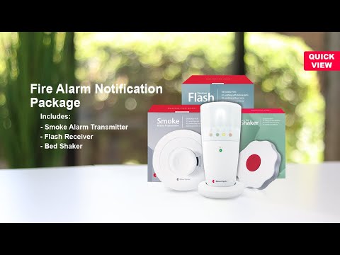 Smoke & Fire Alarm System with Bed Shaker – Bellman USA