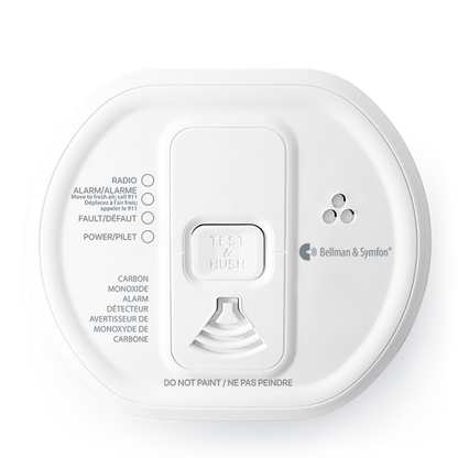 Smoke/Fire and Carbon Monoxide Alarm Notification System with Alarm Clock Receiver and Bed Shaker