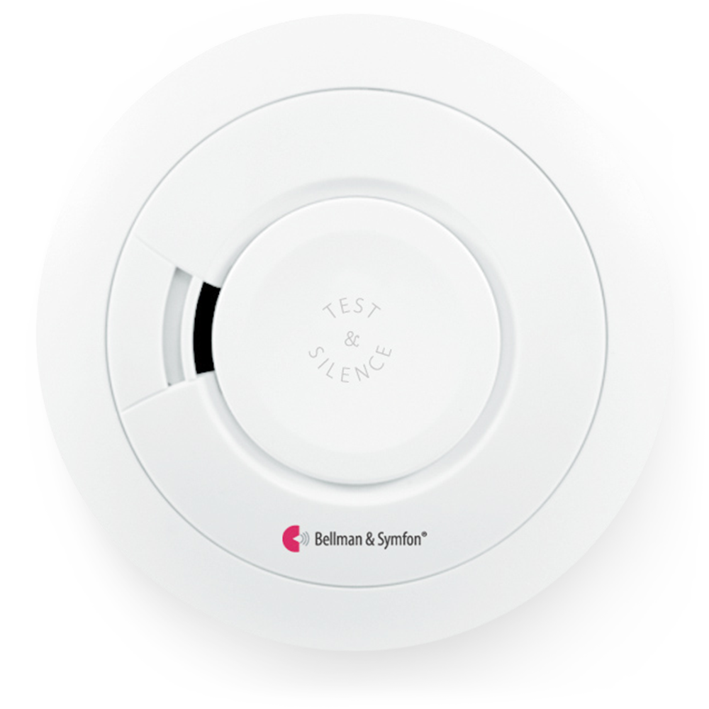 Smoke/Fire Alarm System with Flash Receiver, Bed Shaker, Bridge, and Watch Receiver
