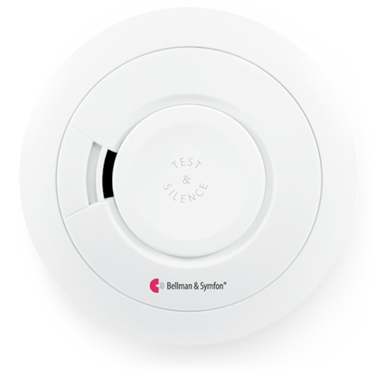 Smoke/Fire Alarm System with Flash Receiver, Bed Shaker, Bridge, and Watch Receiver