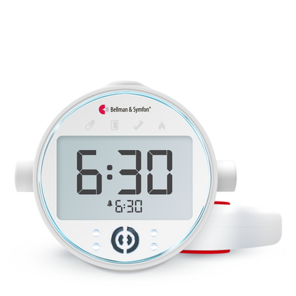 Entry Alert System with Contact Mat, Alarm Clock Receiver, and Bed Shaker