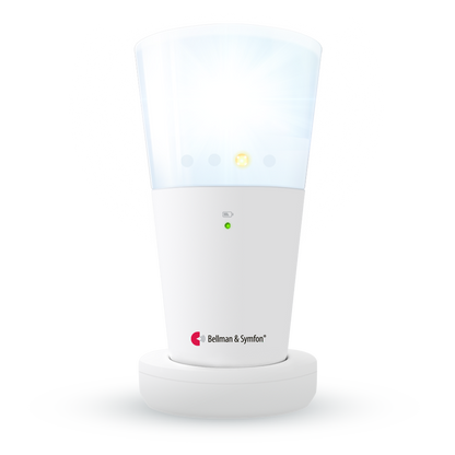 Smoke/Fire Alarm System with Flash Receiver, Bed Shaker, Bridge, and Watch Receiver